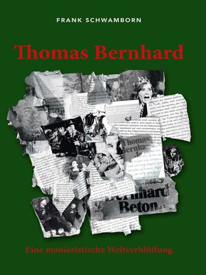 cover image of Thomas Bernhard
